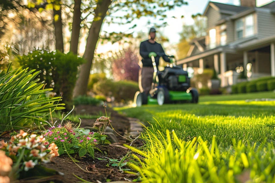 lowes electric push mower